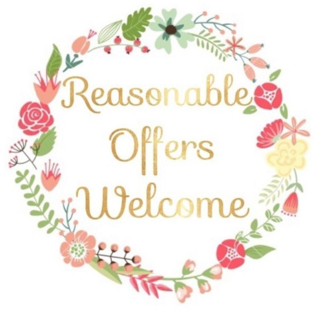Reasonable  offers welcome